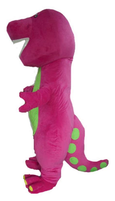 Dinosaur Barney Costume Adult Size Barney Mascot Costume Barney Suit