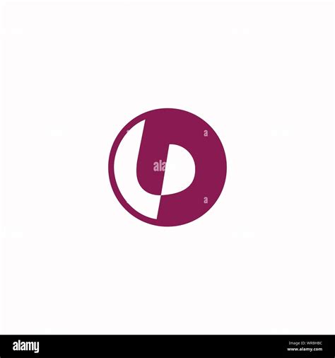 Vector Minimal Concept For Abstract Logo Icon Letter D Digital Logo