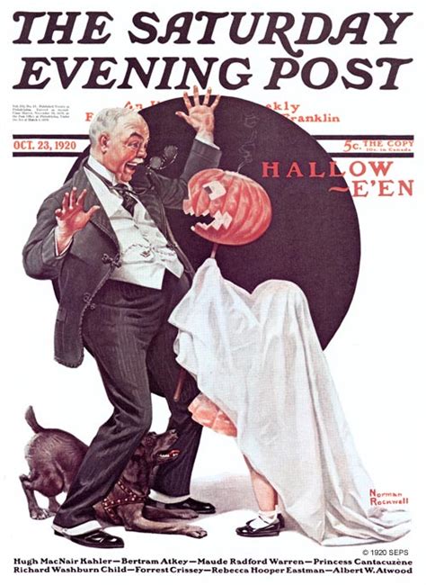 The saturday evening post is an american magazine, currently published six times a year. Halloween by Norman Rockwell | The Saturday Evening Post