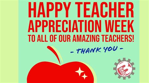 Happy Teacher Appreciation Day 2020 Youtube