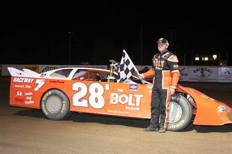 Muzny wrote in the post accompanying a photo of the two female drivers happily posing up together: Dick Barton - Chautauqua Sports Hall of Fame