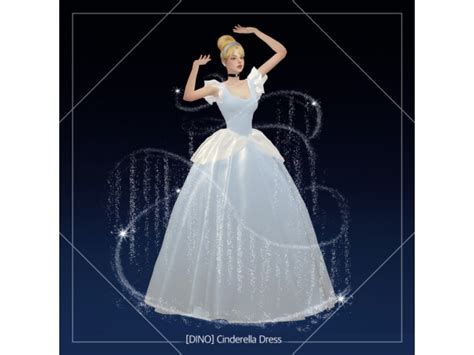 Cinderella Dress By Dino The Sims 4 Download Simsdomination Sims