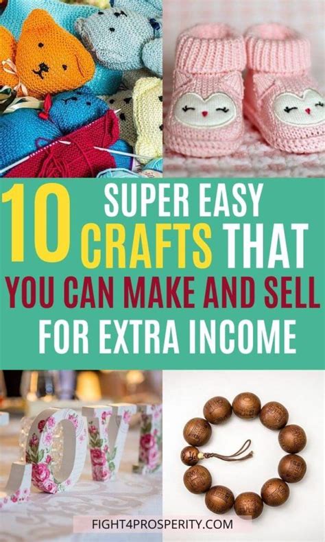10 Crafts That You Can Make And Sell To Make An Extra Income