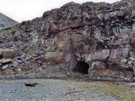 Old Mine Entrance The San Juan Mountains Colorado