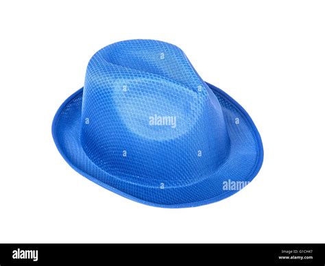 Unisex Blue Hat Stock Photo Alamy