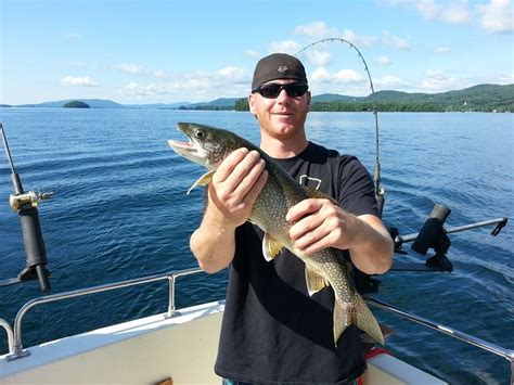Reeling In The Lakers On Lake George Fishing July 2014 Lake George