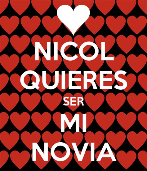 nicol quieres ser mi novia poster adrian keep calm o matic