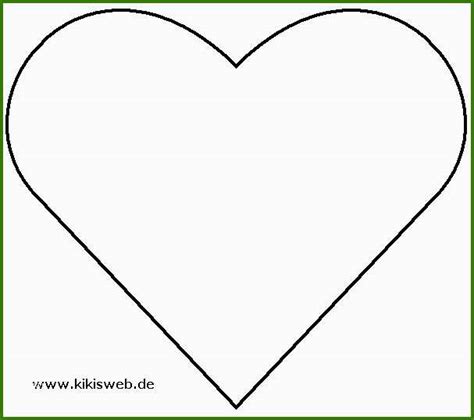 Herz Vorlage Din A4 Zum Ausdrucken Sensationell Schablone Herz Zum Ausdrucken Modell Bügelchaton ...