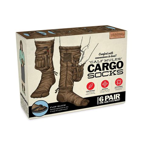 Cargo Socks Funny T Boxes Prank O