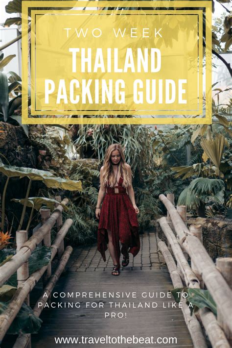 Need Help Packing For Thailand Ive Got You Covered With Everything