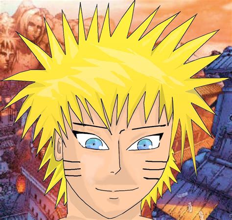 Narutos Face Colobackground By Yuki3 Fr On Deviantart