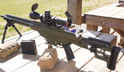 Hands On With The Barrett Mrad The Firearm Blog