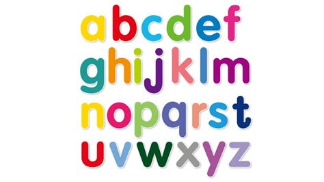 Abcd Small Letters Learn Lowercase English Alphabet For Kids Abc