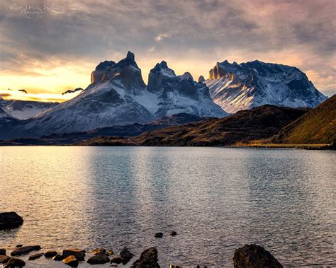 Sunset In Torres Del Paine Chile By Álvaro Méndez Vielmas On Youpic