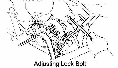 2003 Toyota Avalon Serpentine Belt Routing and Timing Belt Diagrams