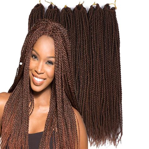 Buy Packs Senegalese Twist Crochet Hair Braids Small Havana Mambo Twist Crochet