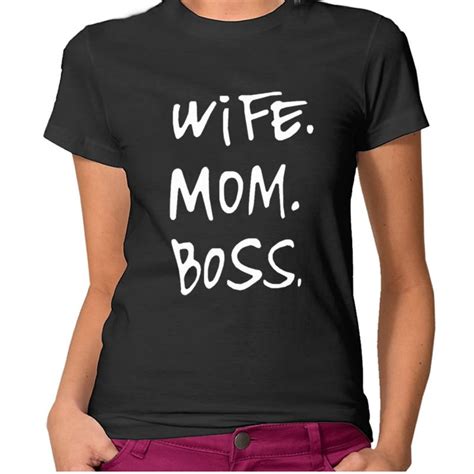 Wife Mom Boss Shirt Sugarsweetme