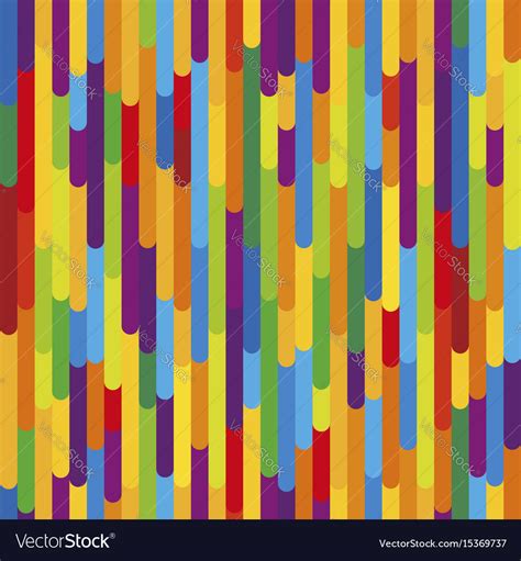 Colorful Vertical Stripes Seamless Pattern Vector Image