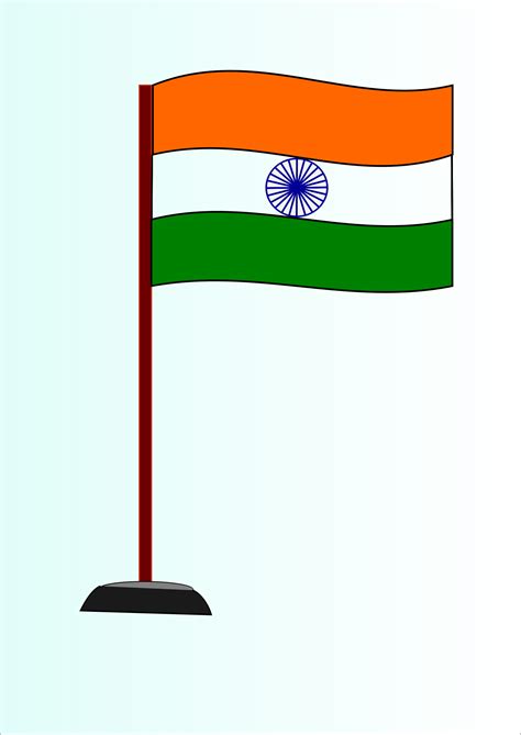 Clipart Indian National Flag