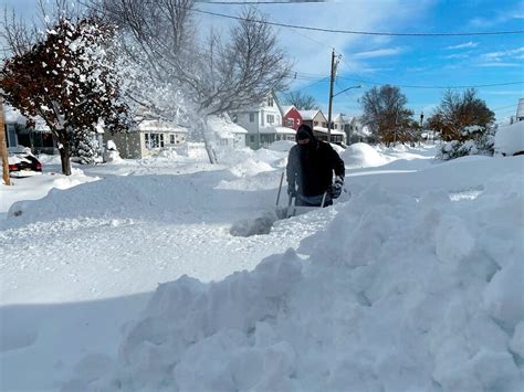 lake effect storm dumps feet of snow in ny more expected buffalo ny patch