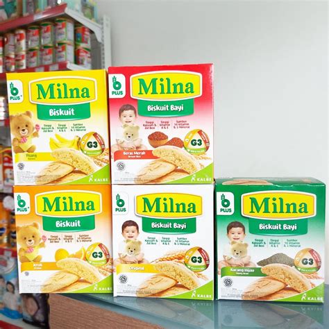 Jual Milna Biskuit Bayi Sehat 6 Camilan Snack Biscuit Cemilan Selingan