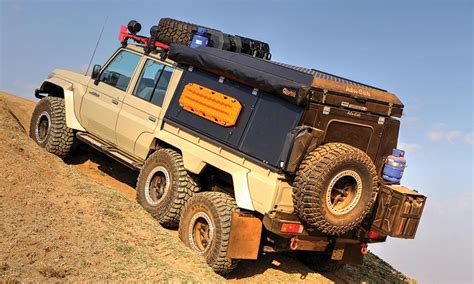 You can hear that diesel mill clattering away when inside the take the cruiser off road, however, and everything changes. OFF-ROAD TEST: Toyota Land Cruiser 79 D/C V8 6x6 - Leisure ...