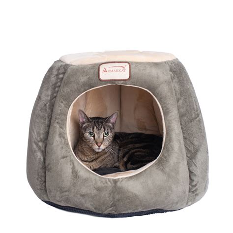 Cat Cave Shape Pet Bed With Anti Slip Waterproof Base Brylane Home