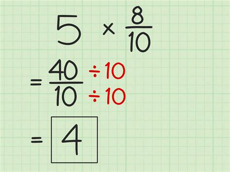 3 Ways To Multiply Fractions With Whole Numbers Wikihow