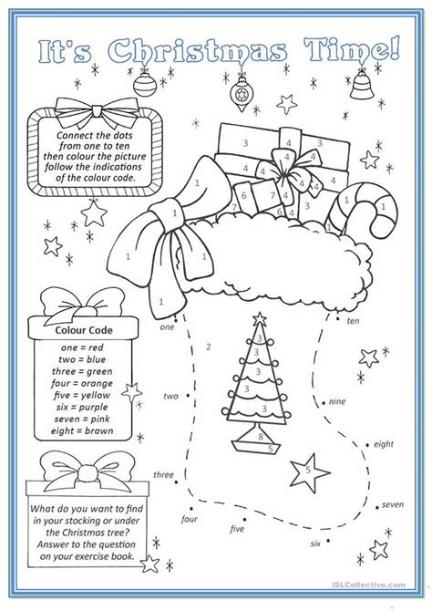 27.11.2018 · #1 printable christmas pdf worksheets on k12reader.com. Christmas Stocking - English ESL Worksheets for distance ...