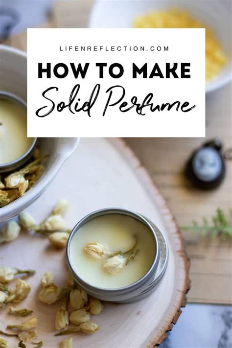 How To Make Solid Perfume Infused With Essential Oils Perfume Recipes