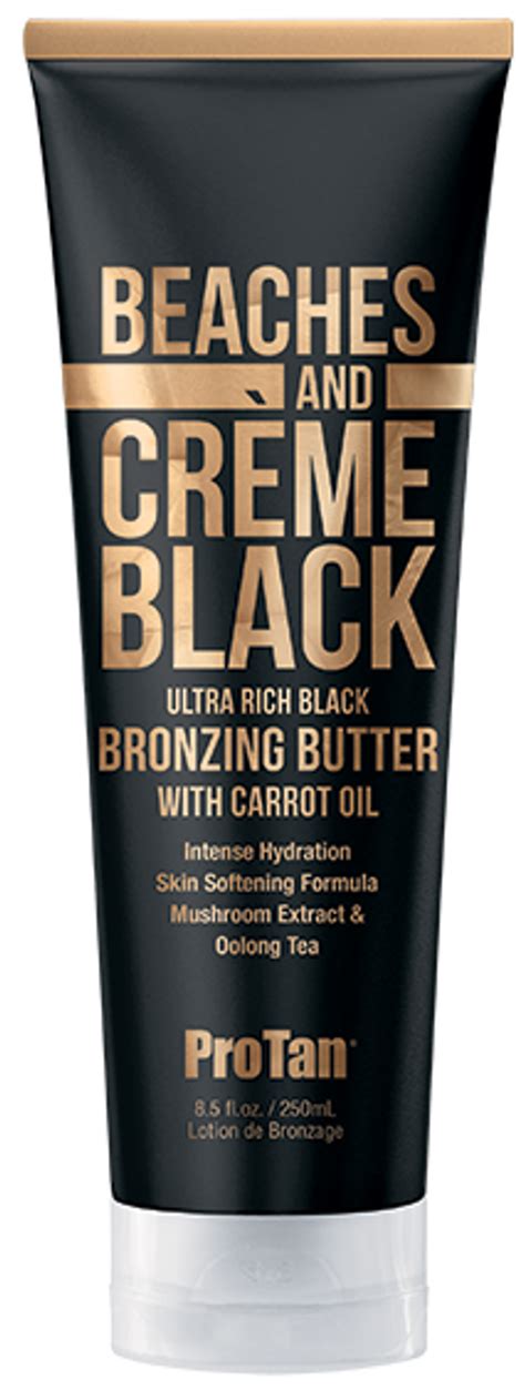 Pro Tan Beaches And Creme Black Bronzing Butter Tanning Lotion 85 Oz