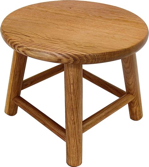 Consdan Kids Stool Handcrafted Solid Wood Stool Usa Grown