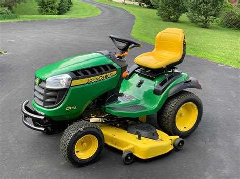 Used John Deere D170 54 Riding Lawn Mower Ronmowers