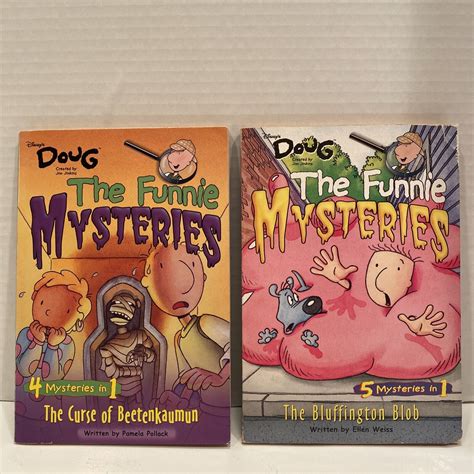 Doug The Funnie Mysteries Books Beetenkaumun Bluffington Blob