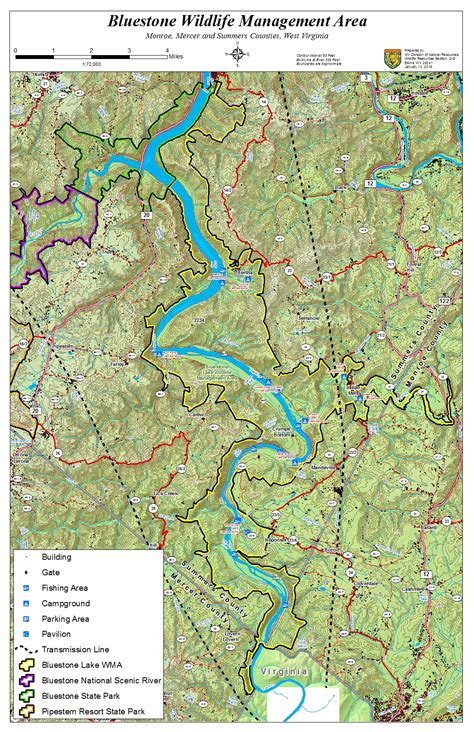 Wma Map Links West Virginia Division Of Natural Resources West