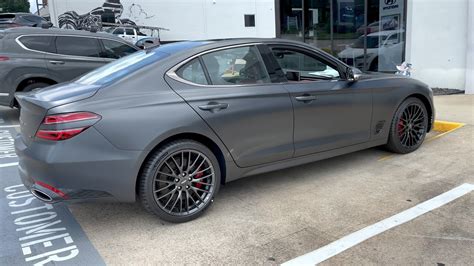 2022 Genesis G70 33t Launch Edition In Melbourne Gray Youtube