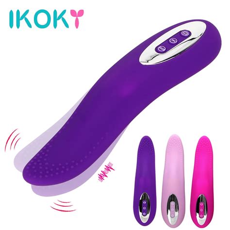 Ikoky Vagina Licking Speed Oral Sex Tongue Vibrator Sex Toys For Woman Female Masturbator