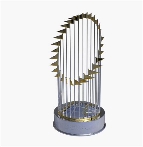 World Series Baseball Trophy 3d Max