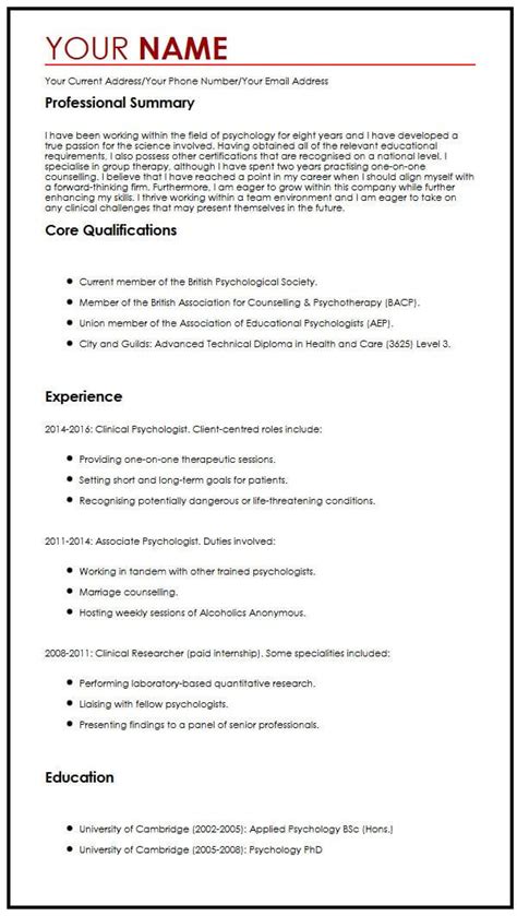 How To Write A Cv For A Job With No Experience In Kenya Coverletterpedia