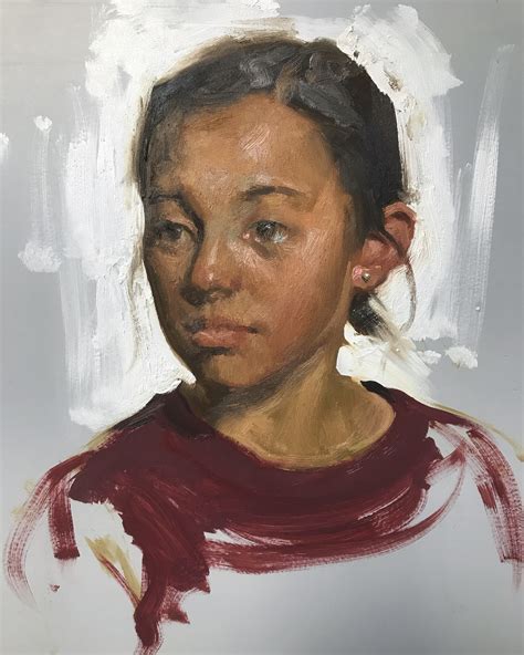 Painting The Alla Prima Portrait With Albin Veselka — Workshop Slc