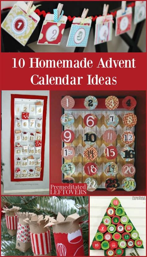 How To Make A Homemade Advent Calendar Advent Christmas Calendars Kids