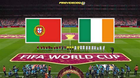 Pes 2021 Portogallo Vs Irlanda Fifa World Cup 2022 Pc Gameplay