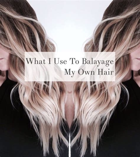 I am a professional hairdresser and while this process works on my hair it migh. What I Use to Balayage My Own Hair - Cassie Scroggins