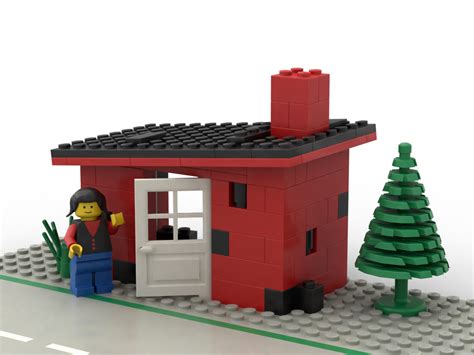 Lego Moc 379 Cabin By Se1977 Rebrickable Build With Lego