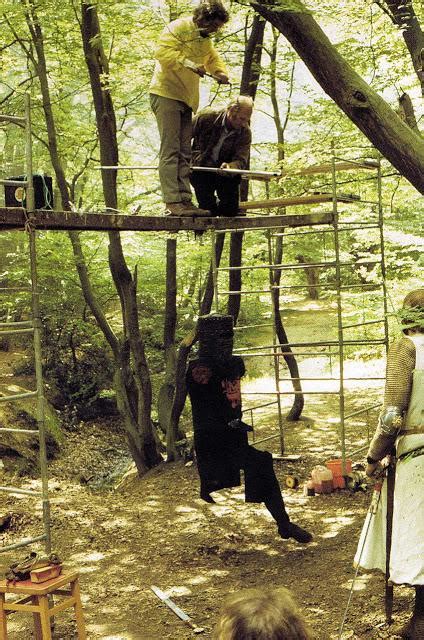 Filming The The Black Knight Scene In Monty Python And The Holy Grail