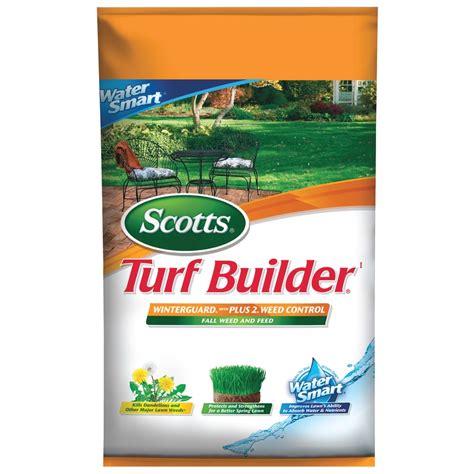 Scotts Turf Builder Winter Guard With Plus Weed Feed Water Smart