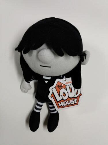 Nickelodeon Loud House Lucy 8 Inch Plush Rare Wct Wicked Cool Toys