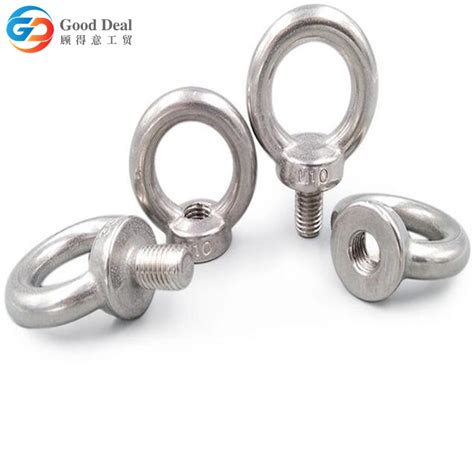 Good Quality Drop Forged Lifting DIN580 Eye Bolt And Nuts China Eye