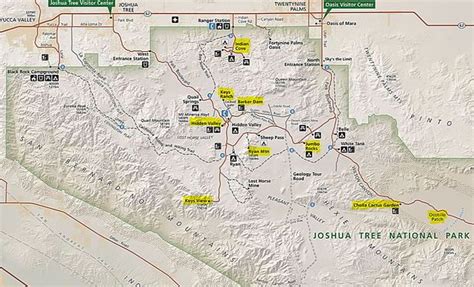 Printable Joshua Tree Trail Map