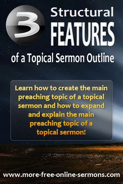 How To Write A Topical Sermon Topical Sermons Sermon Writing